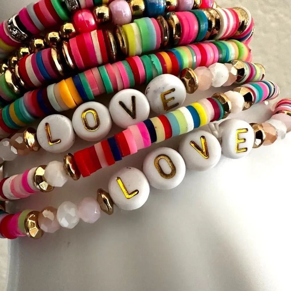 Colorful beaded bracelet bundle - Picture 5 of 7
